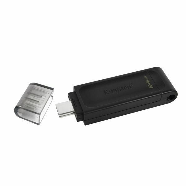 USB Pendrive Kingston DT70/64GB Schwarz 64 GB
