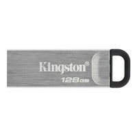 USB Pendrive Kingston Kyson Silberfarben 128 GB (1 Stück)