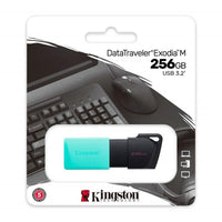 USB Pendrive Kingston Exodia M Schwarz 256 GB (1 Stück)