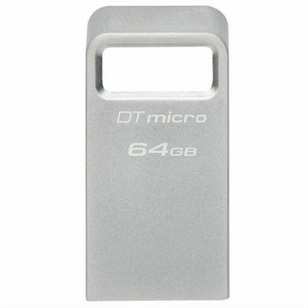 USB Pendrive Kingston DTMC3G2/64GB Silberfarben 64 GB (1 Stück)