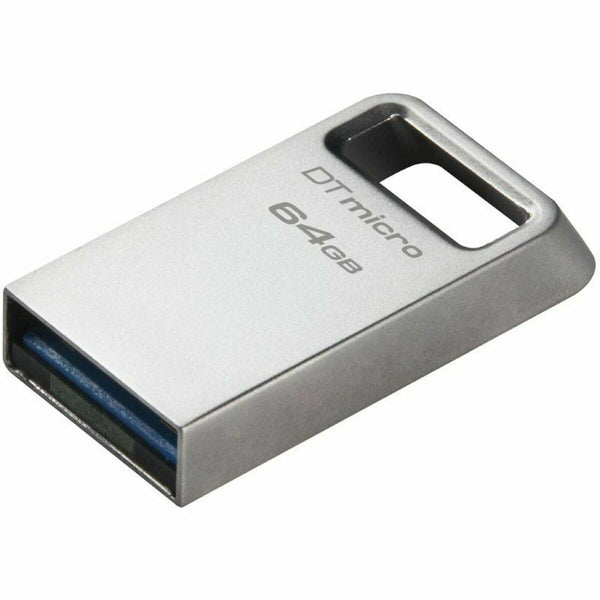 USB Pendrive Kingston DTMC3G2/64GB Silberfarben 64 GB (1 Stück)