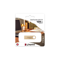 USB Pendrive Kingston SE9 G3 Gold 128 GB (1 Stück)