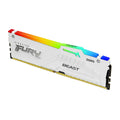 RAM Speicher Kingston FURY Beast White RGB  16 GB DDR5 cl34