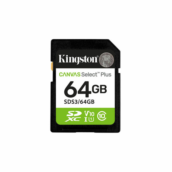 Mikro SD Speicherkarte mit Adapter Kingston SDS3/64GB 64 GB