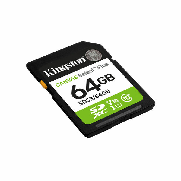 Mikro SD Speicherkarte mit Adapter Kingston SDS3/64GB 64 GB