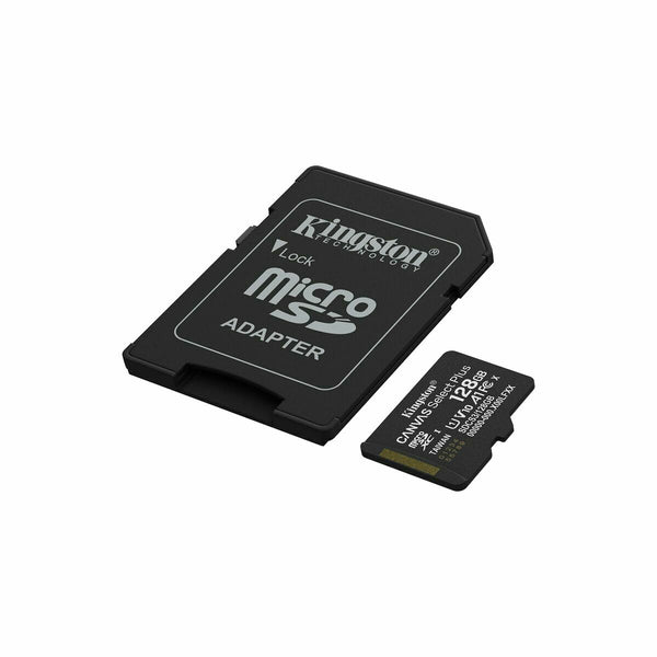 Mikro SD Speicherkarte mit Adapter Kingston SDCS3/128GB 128 GB