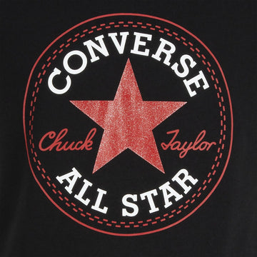 Kurzarm-T-Shirt für Kinder Converse Schwarz