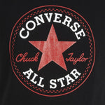 Kurzarm-T-Shirt für Kinder Converse CHUCK PATCH TEE 468992 A3J Schwarz