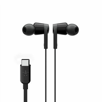 Kopfhörer Belkin G3H0002BTBLK Schwarz (Schwarz)