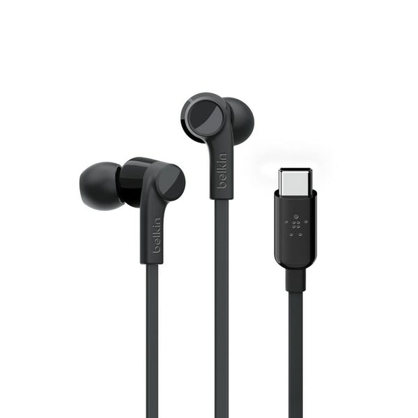 Kopfhörer Belkin G3H0002BTBLK Schwarz (Schwarz)