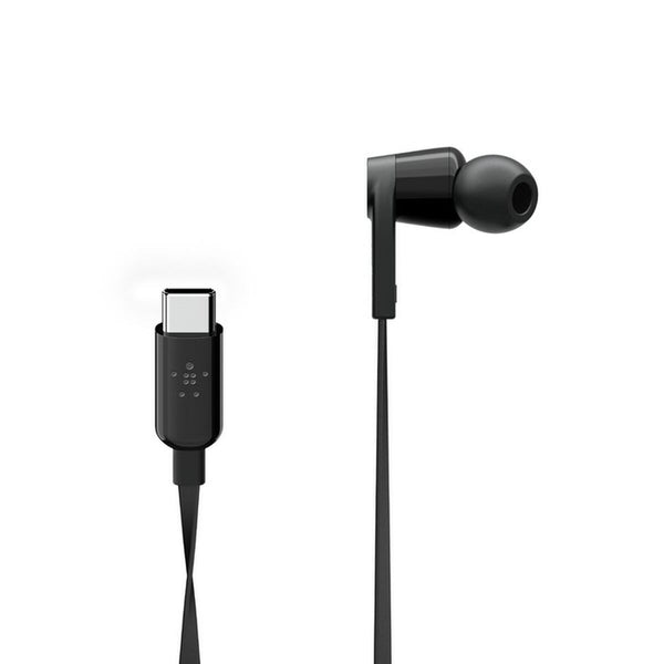 Kopfhörer Belkin G3H0002BTBLK Schwarz (Schwarz)