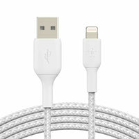 USB auf Lightning Verbindungskabel Belkin CAA002BT0MWH Weiß 15 cm (1 Stück)