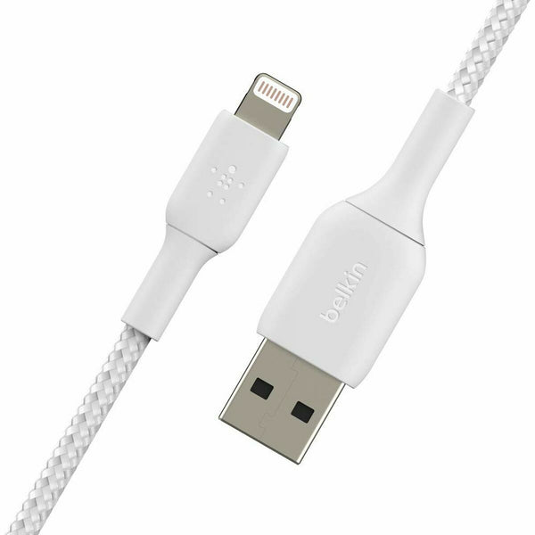 USB auf Lightning Verbindungskabel Belkin CAA002BT0MWH Weiß 15 cm (1 Stück)