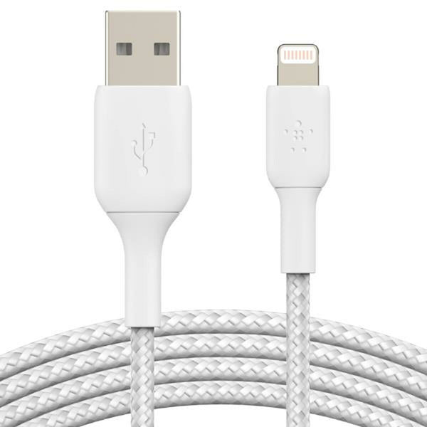 USB auf Lightning Verbindungskabel Belkin CAA002BT0MWH Weiß 15 cm (1 Stück)