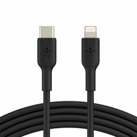 USB-C auf Lightning Verbindungskabel Belkin CAA003BT1MBK Schwarz 1 m (1 Stück)