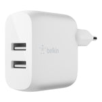 Wand-Ladegerät + Lightning-Kabel MFI Belkin Weiß 24 W