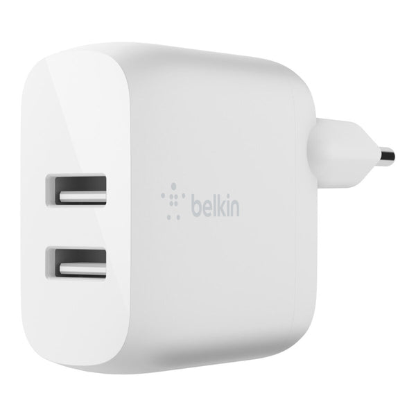 Wand-Ladegerät + Lightning-Kabel MFI Belkin Weiß 24 W