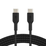USB-C zu USB-C-Kabel Belkin CAB004BT2MBK Schwarz 2 m