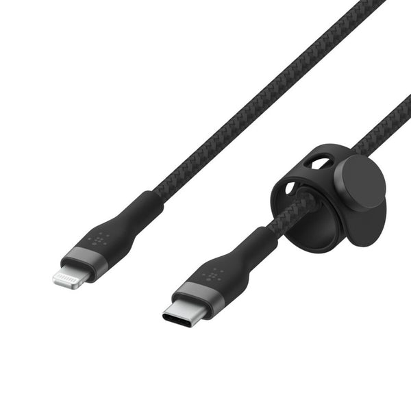 USB-C auf Lightning Verbindungskabel Belkin CAA011BT2MBK Schwarz 2 m (1 Stück)