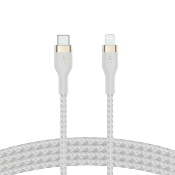 USB-C auf Lightning Verbindungskabel Belkin CAA011BT2MWH 2 m Weiß