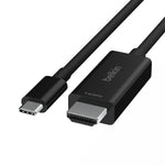 USB-C zu HDMI-Kabel Belkin AVC012bt2MBK Schwarz 2 m