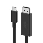 USB-C-Kabel auf DisplayPort Belkin AVC014BT2MBK Schwarz 2 m