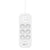Steckerleiste mit 6 Steckdosen und Schalter Belkin Connect SRB002VF2M Weiß