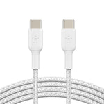 USB-Kabel Belkin CAB004BT1MWH2PK Weiß 1 m