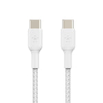 USB-C-Kabel Belkin CAB004BT2MWH2PK Weiß 2 m (2 Stück)