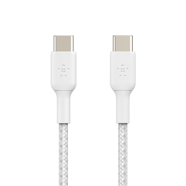 USB-C-Kabel Belkin CAB004BT2MWH2PK Weiß 2 m (2 Stück)