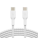 USB-C-Kabel Belkin CAB004BT2MWH2PK Weiß 2 m (2 Stück)