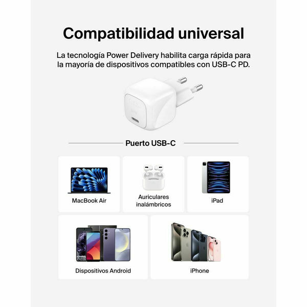 Lichtkabel Belkin WCA008KQWH Weiß 30 W