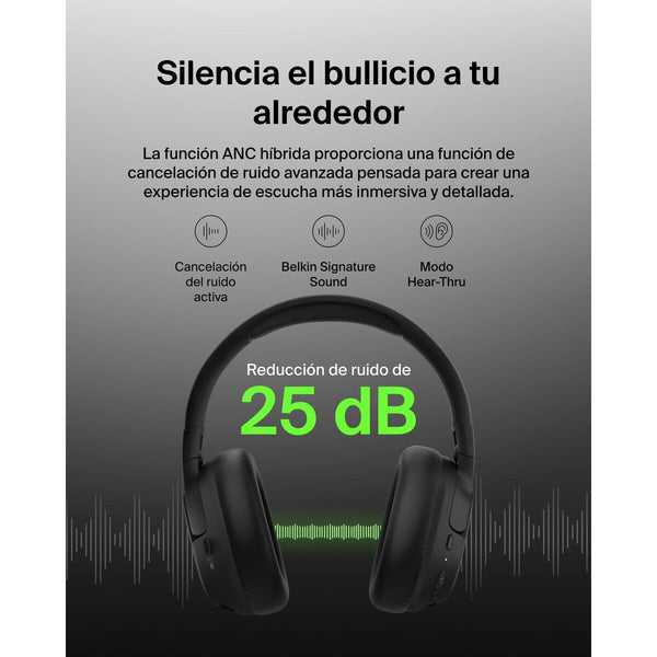 Kopfhörer Belkin AUD008HQBK