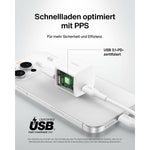 USB auf Lightning Verbindungskabel Belkin WCA012KQWH Weiß