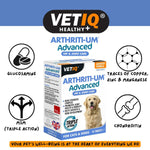 Nahrungsergänzungsmittel und Vitamine Mark & Chappell VETIQ ARTHRITI-UM ADVANCED