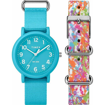 Uhr für Kleinkinder Timex TWG018300 (Ø 34 mm)