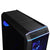 ATX Semi-Tower Gehäuse Chieftec GP-03B-UC-OP Blau Schwarz Rot grün