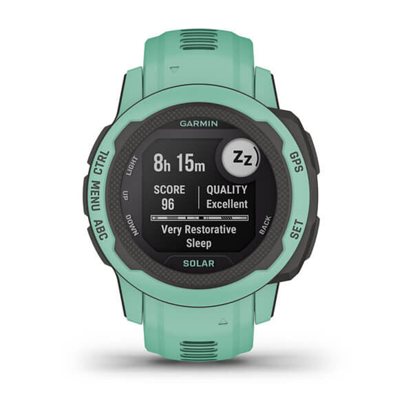 Smartwatch GARMIN Instinct 2S Solar grün 0,79"