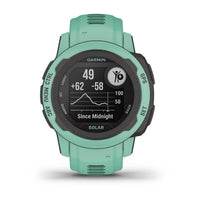 Smartwatch GARMIN Instinct 2S Solar grün 0,79"