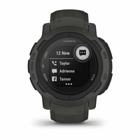 Smartwatch GARMIN Instinct 2 45 mm 0,9" Schwarz Graphit Dunkelgrau