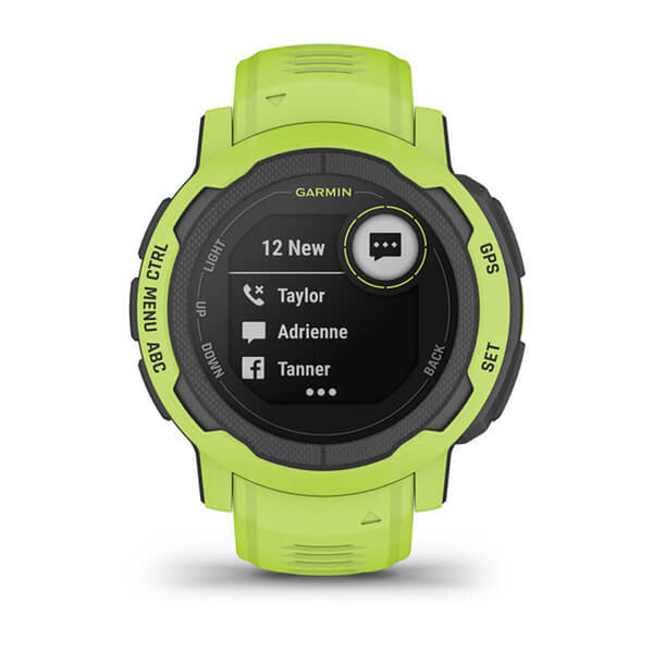 Smartwatch GARMIN Instinct 2 Neongrün 0,9" grün Grau