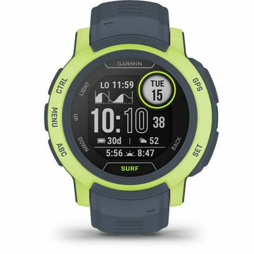 Smartwatch GARMIN Instinct 2 Surf Edition Neongrün 0,9" Grau Verde, gris