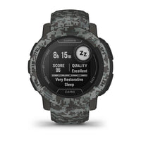 Smartwatch GARMIN Instinct 2 Camo Edition Dunkelgrau 0,9" Schwarz Graphit