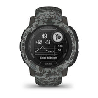 Smartwatch GARMIN Instinct 2 Camo Edition Dunkelgrau 0,9" Schwarz Graphit