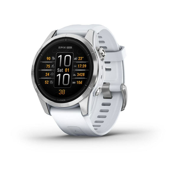 Smartwatch GARMIN epix Pro (Gen 2) Weiß Silberfarben 1,2" 42 mm