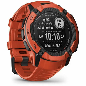 Herrenuhr GARMIN Instinct 2X Solar Rot Grau Kein