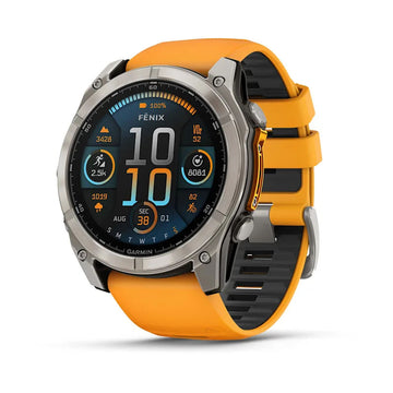 Smartwatch GARMIN 010-02905-11 Schwarz Orange Titan 1,4" 51 mm Ø 50 mm