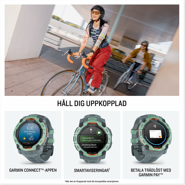 Herrenuhr GARMIN 010-03020-01 Schwarz grün