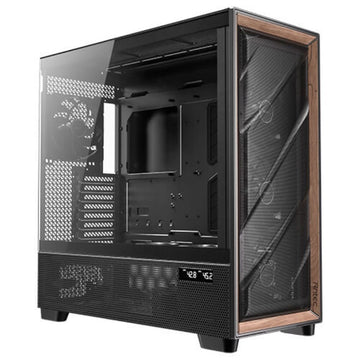 ATX Semi-Tower Gehäuse Antec FLUX PRO EUV Schwarz Holz