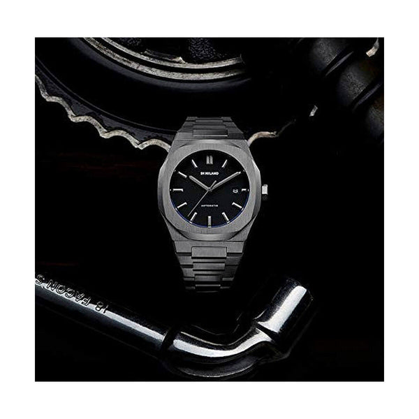 Herrenuhr D1 Milano AUTOMATIC GUN METAL (Ø 41,5 mm)
